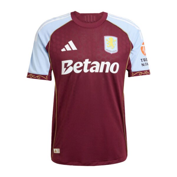 Aston Villa 1-1 Camiseta Aston Villa 1ª 2025/26