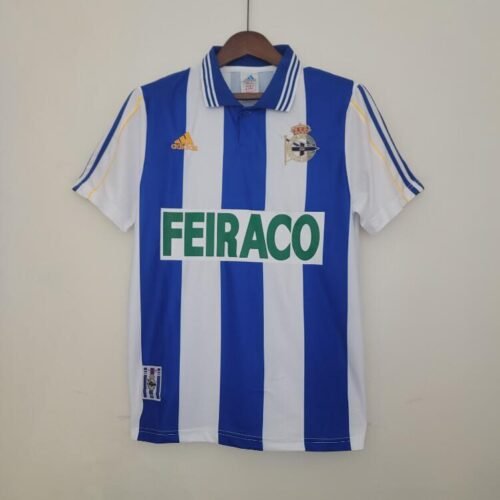 Camiseta-LA-CORUNA-Primera-Equipacion-99-00-Retro Camiseta Retro RC Deportivo de la Coruña 1ª 1999/2000