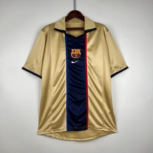 Camiseta Retro FC Barcelona 2ª 2001/02