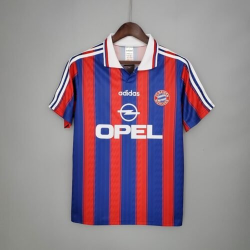 bayer-munich-local-retro-9596 Camiseta Retro Bayern de Munich 1ª 1995/96