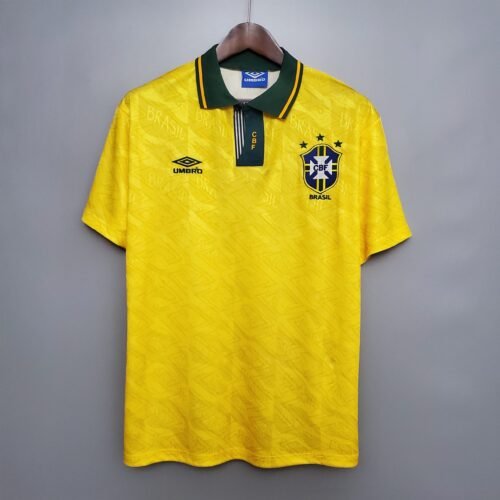 brasil 91 1-1 Camiseta Retro Brasil 1ª 1991
