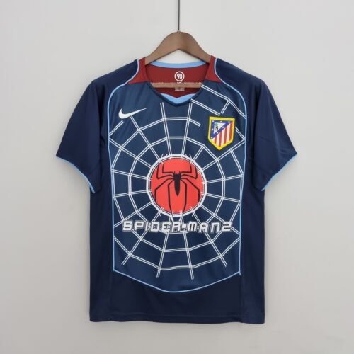 Camiseta Retro Atlético de Madrid Spiderman 2004/05