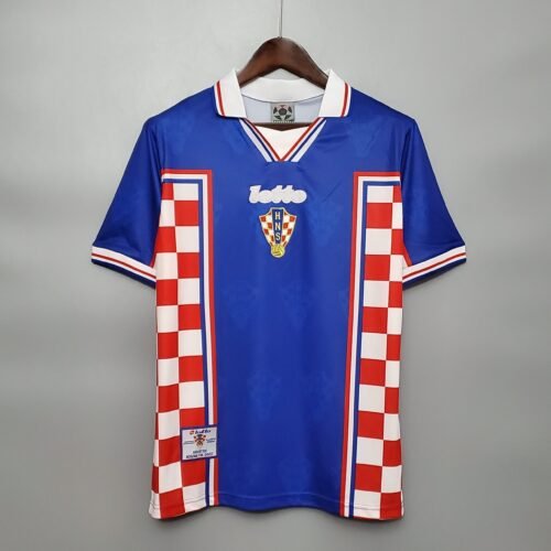 croacia 1-1 Camiseta Retro Croacia 1ª 1998