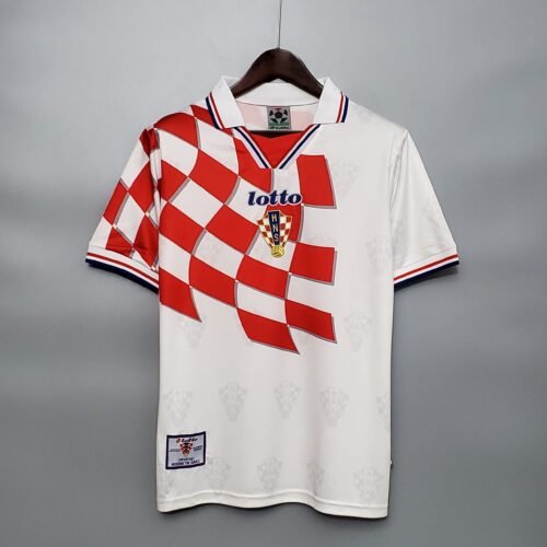 croacia 2-1 Camiseta Retro Croacia 2ª 1998