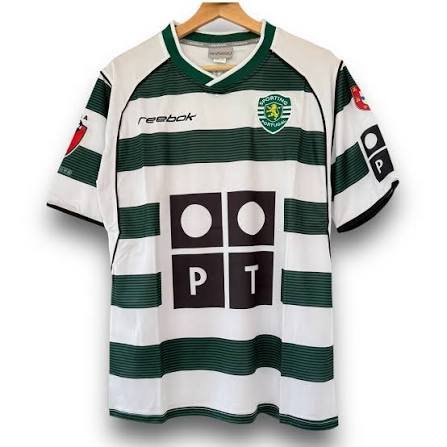 Camiseta Retro Sporting de Lisboa 1ª 2001/02