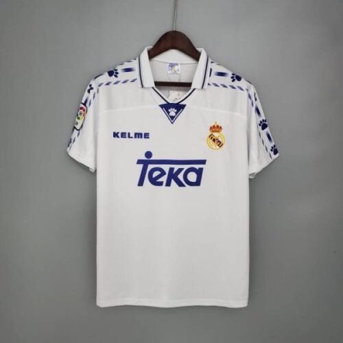 Real Madrid 96-97 1-1 Camiseta Retro Real Madrid CF 1ª 1996/97