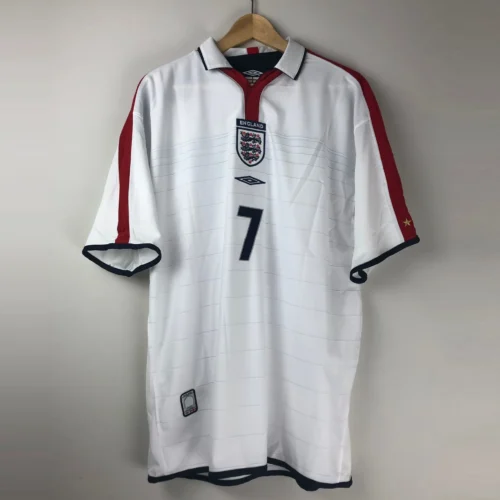 inglaterra 2004 1 Camiseta Retro Inglaterra 1ª 2004