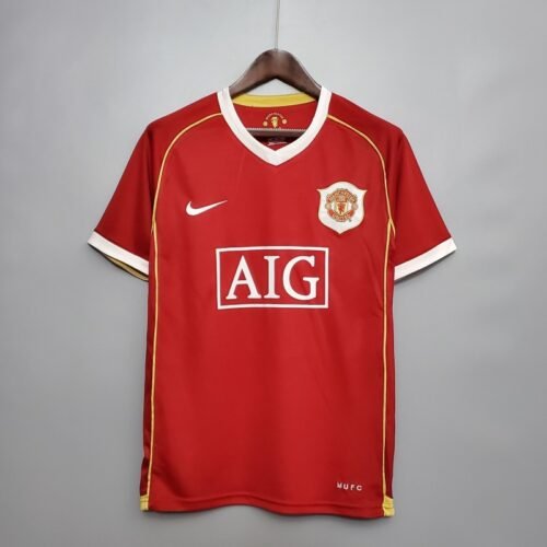 manchester-united-local-retro-06-07 Camiseta Retro Manchester United 1ª 2006/07