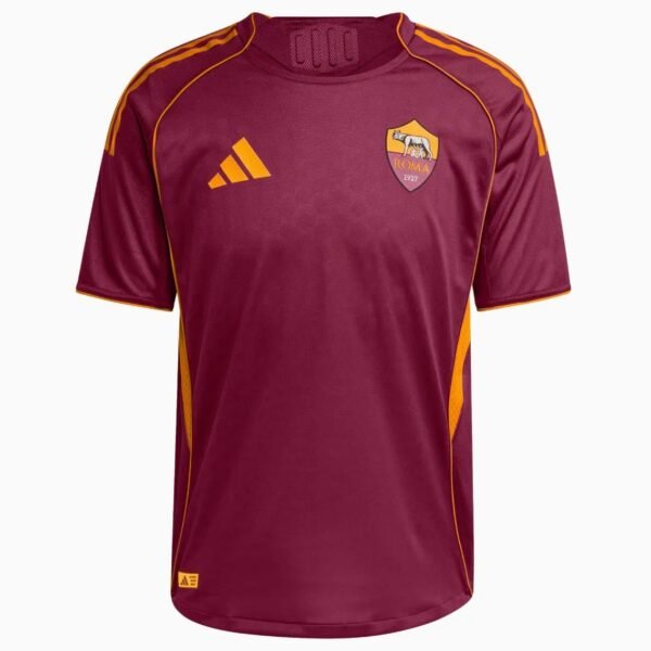 roma-25-26-home-kit (12) Camiseta AS Roma 1ª 2025/26