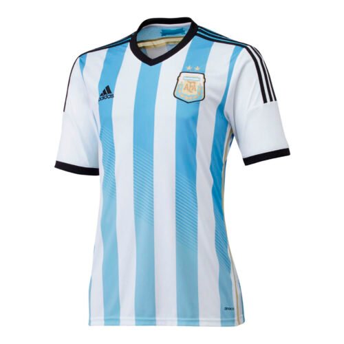 Argentina 2014 1-1 Camiseta Retro Argentina 1ª 2014